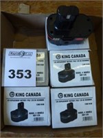 6 King 12V Replacement Batteries