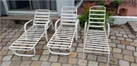 3 PC PATIO LOUNGERS