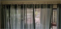 CURTAINS and CURTAIN RODS