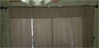 CURTAINS AND RODS
