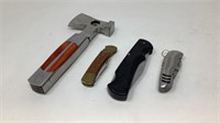 Assorted Pocket Knives and Multi Tool-