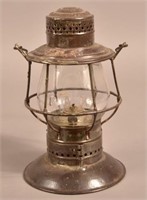 PRR stamped lantern “ The Adams and Westlake Co.”