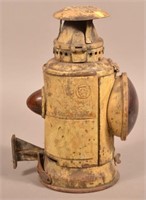 PRR stamped “ The Non-Sweating Adlake Lamp
