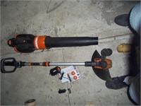 Worx weed eater and leaf blower battery powered