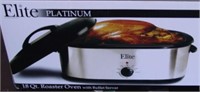 Elite Platinum 18 Qt Roaster Oven w/ Buffet Server