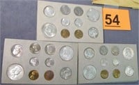 Coin 1952-P, 1952-D, 1952-S Mint Set