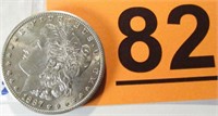 Coin 1887-S  Morgan Silver Dollar     BU