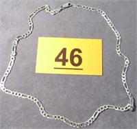 Jewelry Sterling Silver Figaro Chain Necklace