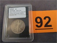 Coin 1916-S  Walking Liberty Half-Dollar