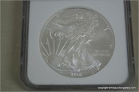 2010 Silver Eagle MS-69 Bullion Coin Early Release