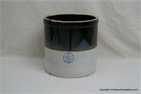 Vintage Circle Star Crock Pottery #5 Barrel