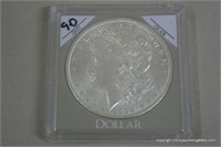 1890 Morgan Silver Dollar $1 Coin
