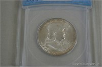 1951 Franklin MS-64 Silver Half Dollar Coin