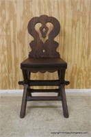 Antique Arts & Crafts Oak Deck or Porch Chair #2