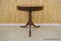 Vintage Duncan Phyfe Mahogany Barrel Table
