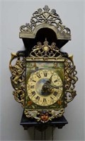 Ornate Antique Black Forest Wall Clock