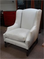 White Fabric Chair