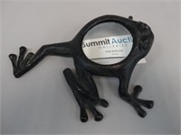 Cast Iron Frog Magnifying Glass