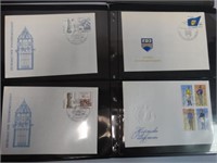 Lot of German First Day Cover Postage Stamps