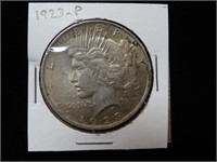 1923-P  Peace Silver Dollar