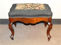 Antique Ottoman on Casters