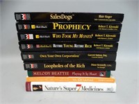 Lot of Rich Dad Books and others