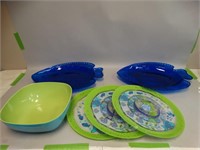Lot of Aquatic Themed Party Supplies
