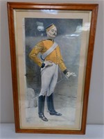 Large French Soldier Print