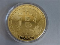 Bitcoin Commemorative Gold Coin