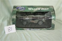 Gate Willy's Jeep 1:18