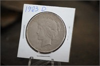 1923-D Peace Silver Dollar 90%