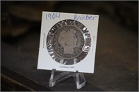 1904 Barber Half Dollar 90%