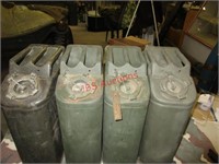 Korean War Era 5 Gallon Gas Cans Dated 1952