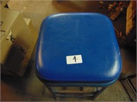Blue Counter Stool