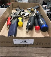 Flat of Hand Tools