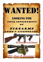 Accepting Consignment for April Gun Auction Now
