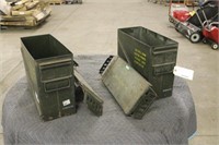 (2) 50 CAL AMMO BOXES