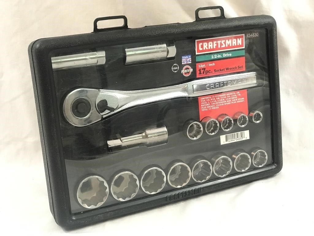 Craftsman 17-PC Socket Wrench Set 