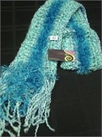 Blue sparkley scarf -A Touch of Elegance/Lorraine