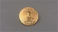 2015 American Gold Eagle 1/10 Ounce Coin BU-