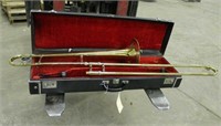 KING CLEVELAND TROMBONE WITH CASE AND MOUTH PIECE