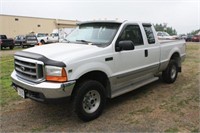00 FORD F250 4x4 EXT CAB S/N #1FTNX21L0YED89405