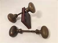 Antique doorknobs