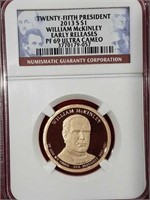 25th president 2013 S $1 William McKinley