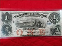 $1 Western exchange Fire & Marine Insurance Co