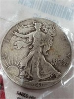 1940 Liberty Walking silver half dollar