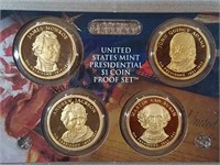 United States Mint presidential $1 coin proof set