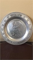 York Metal Craft Viking Plate