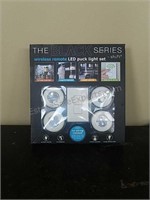 NIB Wireless Remote LED Puck Light Set