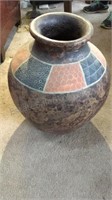 Large Ceramic Vase 18” Tall